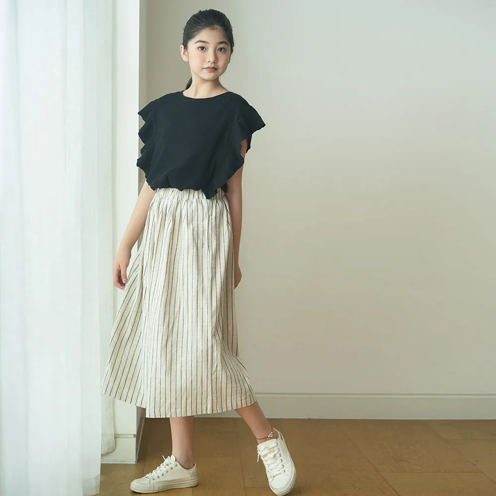 日系 宽松休闲裤 Lightweight Cropped Culottes