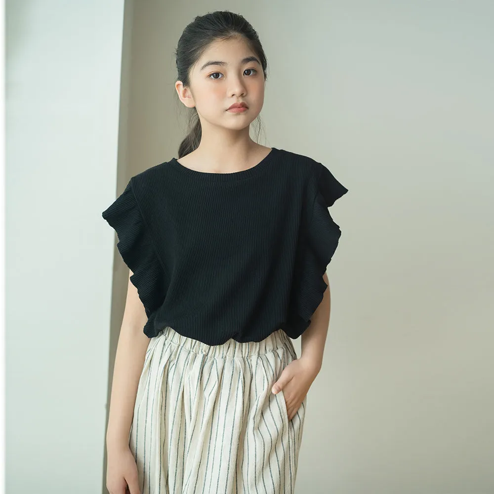 日系 宽松休闲裤 Lightweight Cropped Culottes