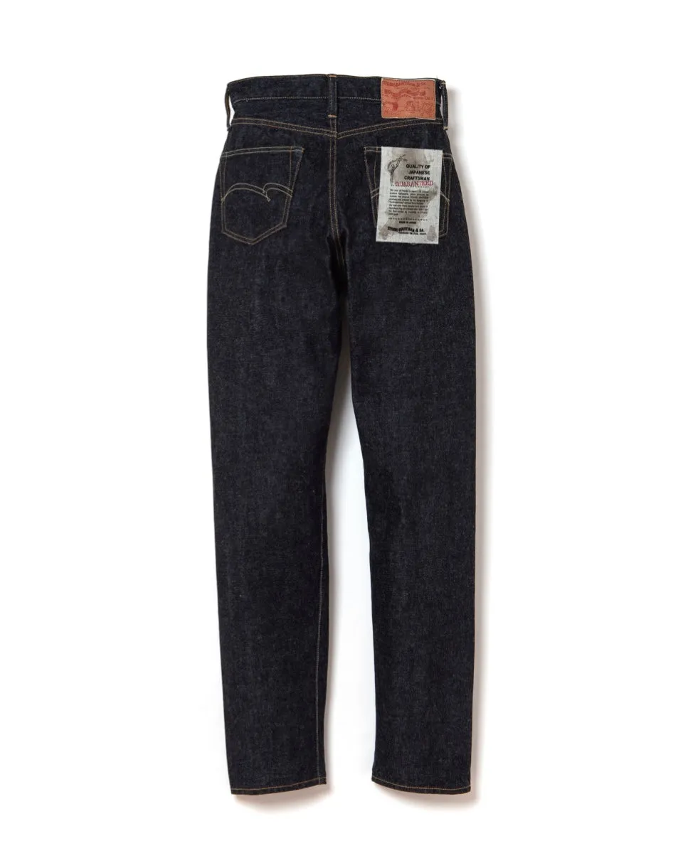 13oz Women's High-Rise Tapered Selvedge Jeans SDL-711