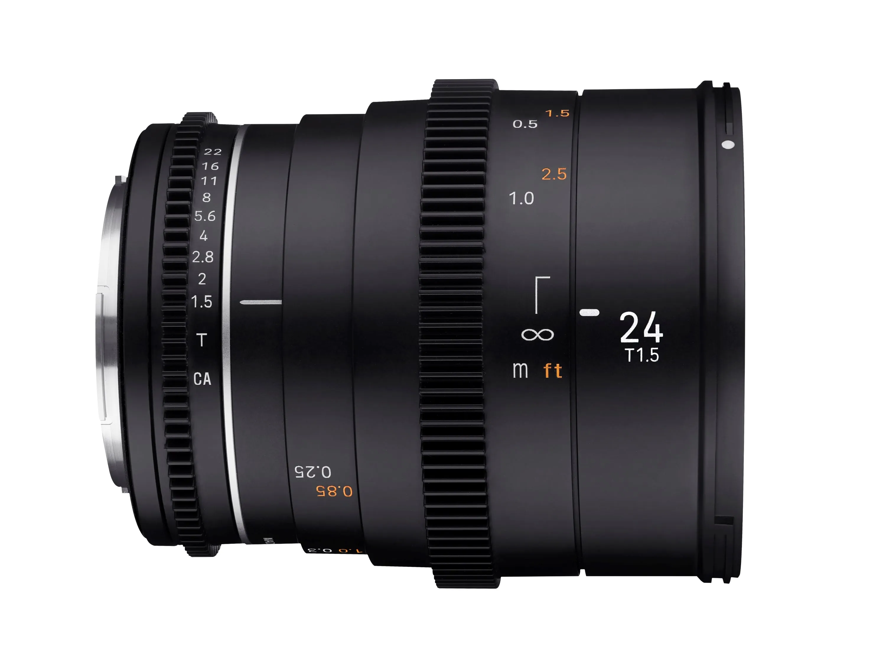 24mm T1.5 Full Frame Wide Angle VDSLR MK2 Cine