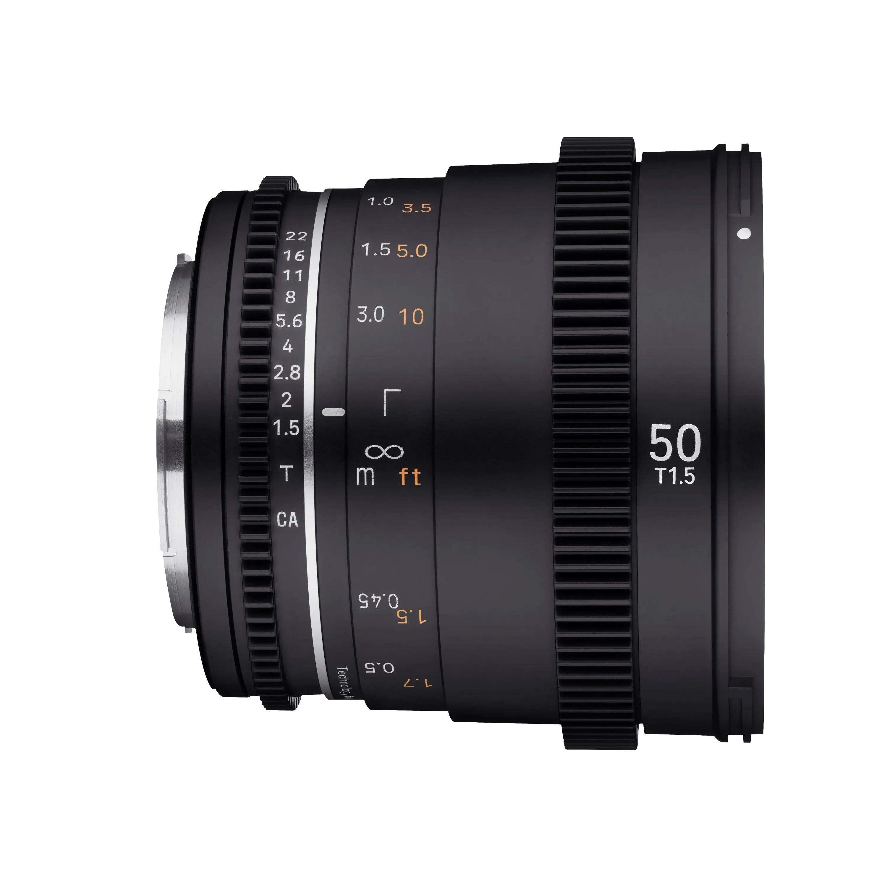 50mm T1.5 Full Frame VDSLR MK2 Cine