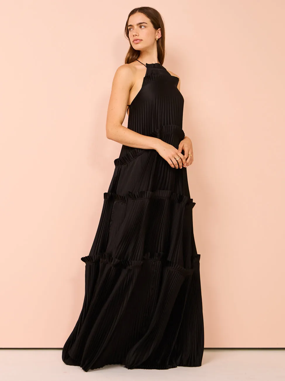 Acler Bassett Gown in Black