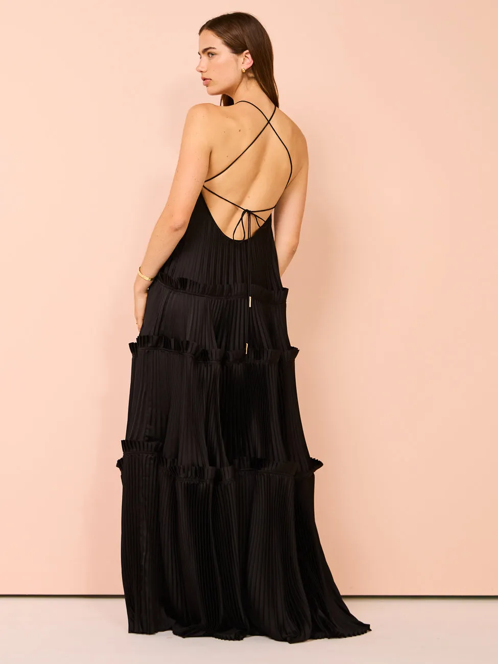 Acler Bassett Gown in Black