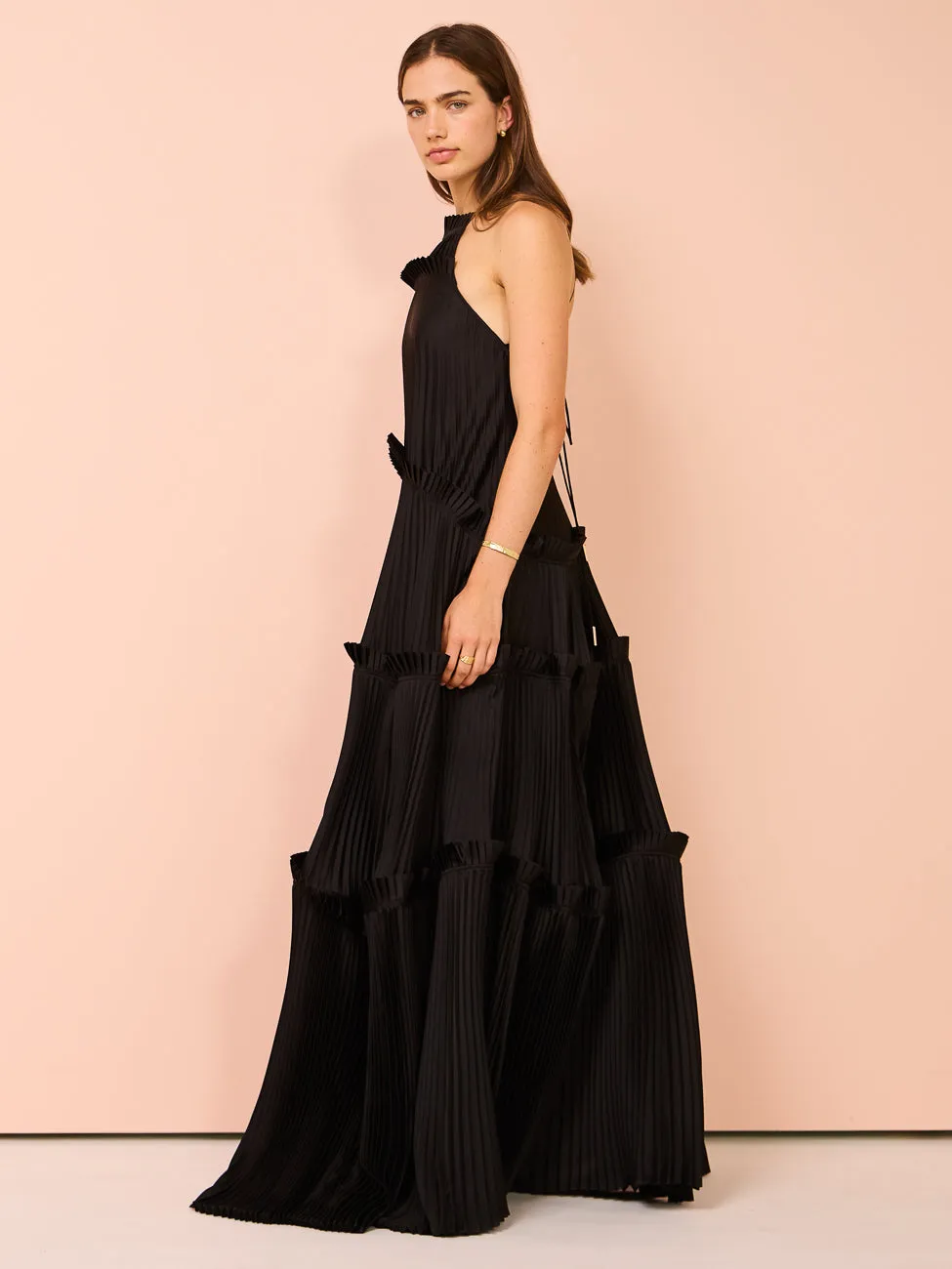 Acler Bassett Gown in Black