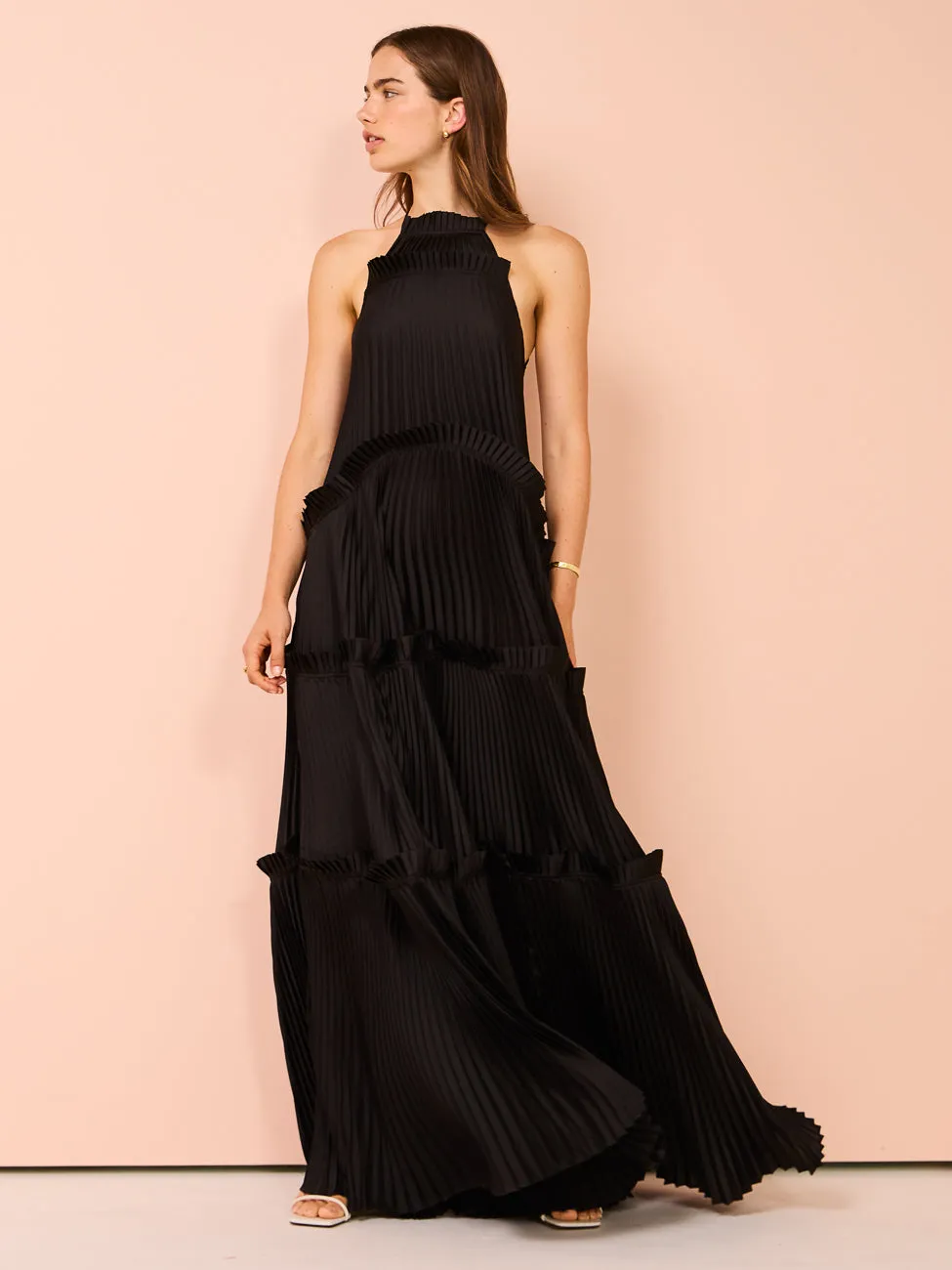 Acler Bassett Gown in Black