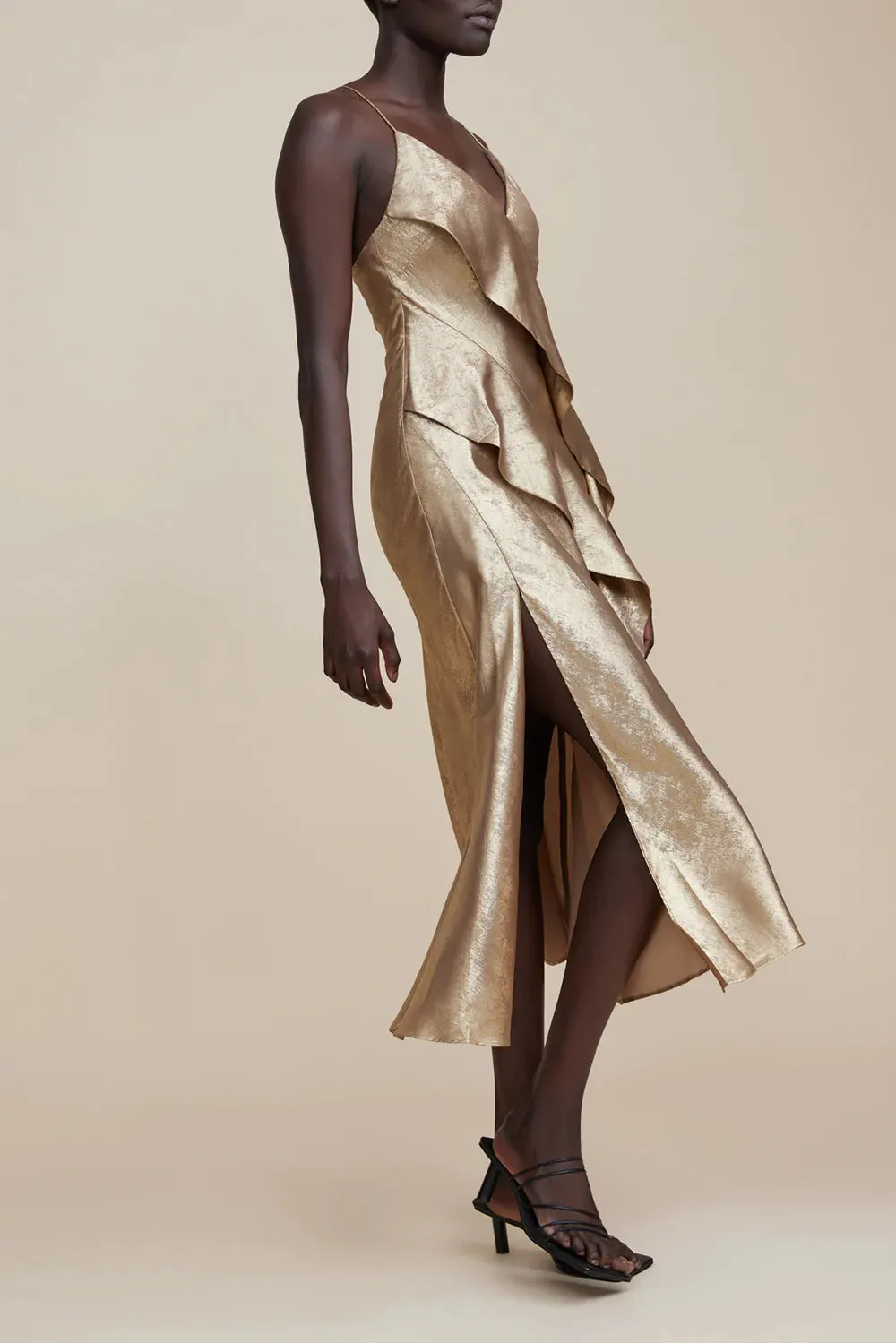 Acler Queensbridge Dress - Golden