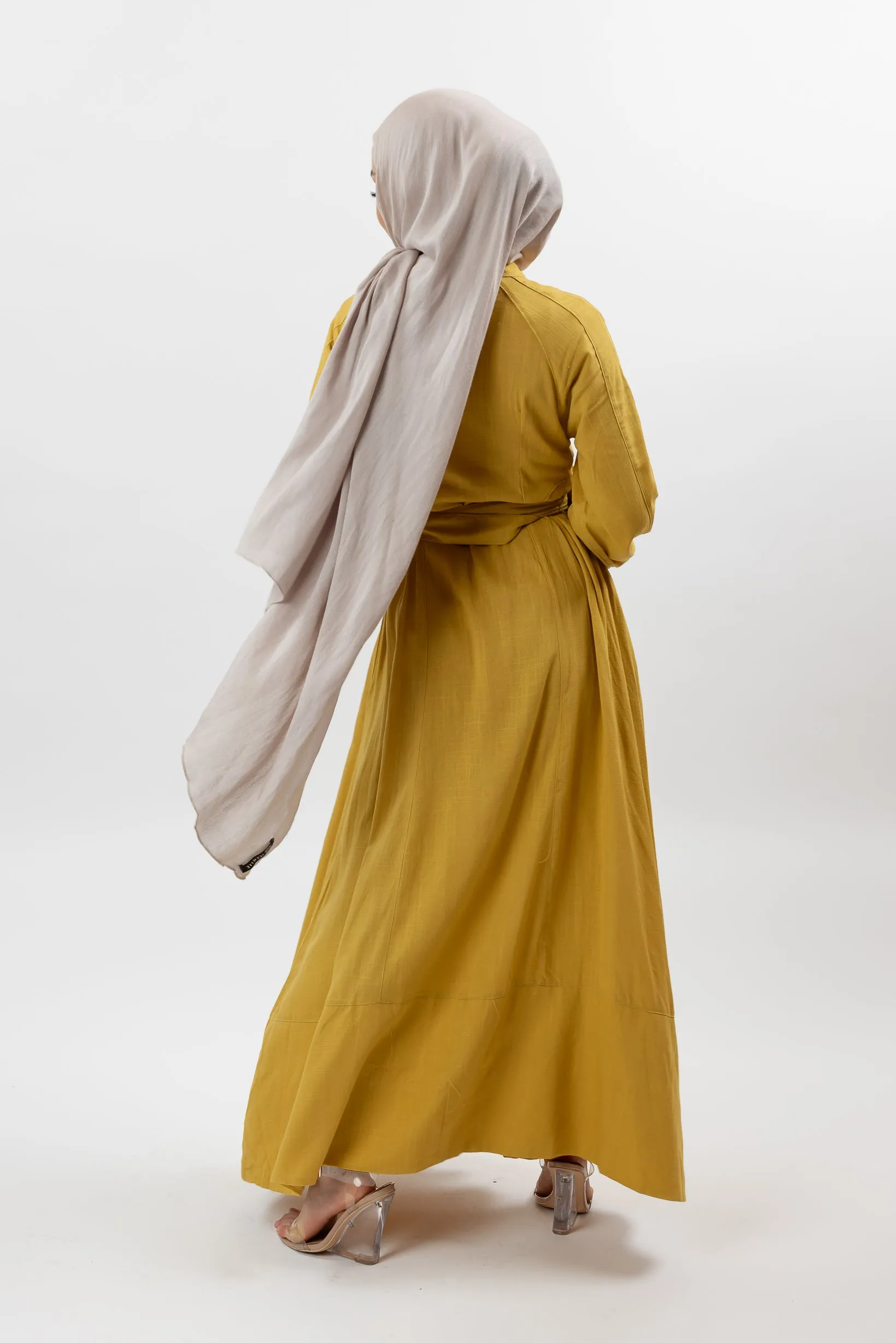 Adella Linen Dress - Light Shades