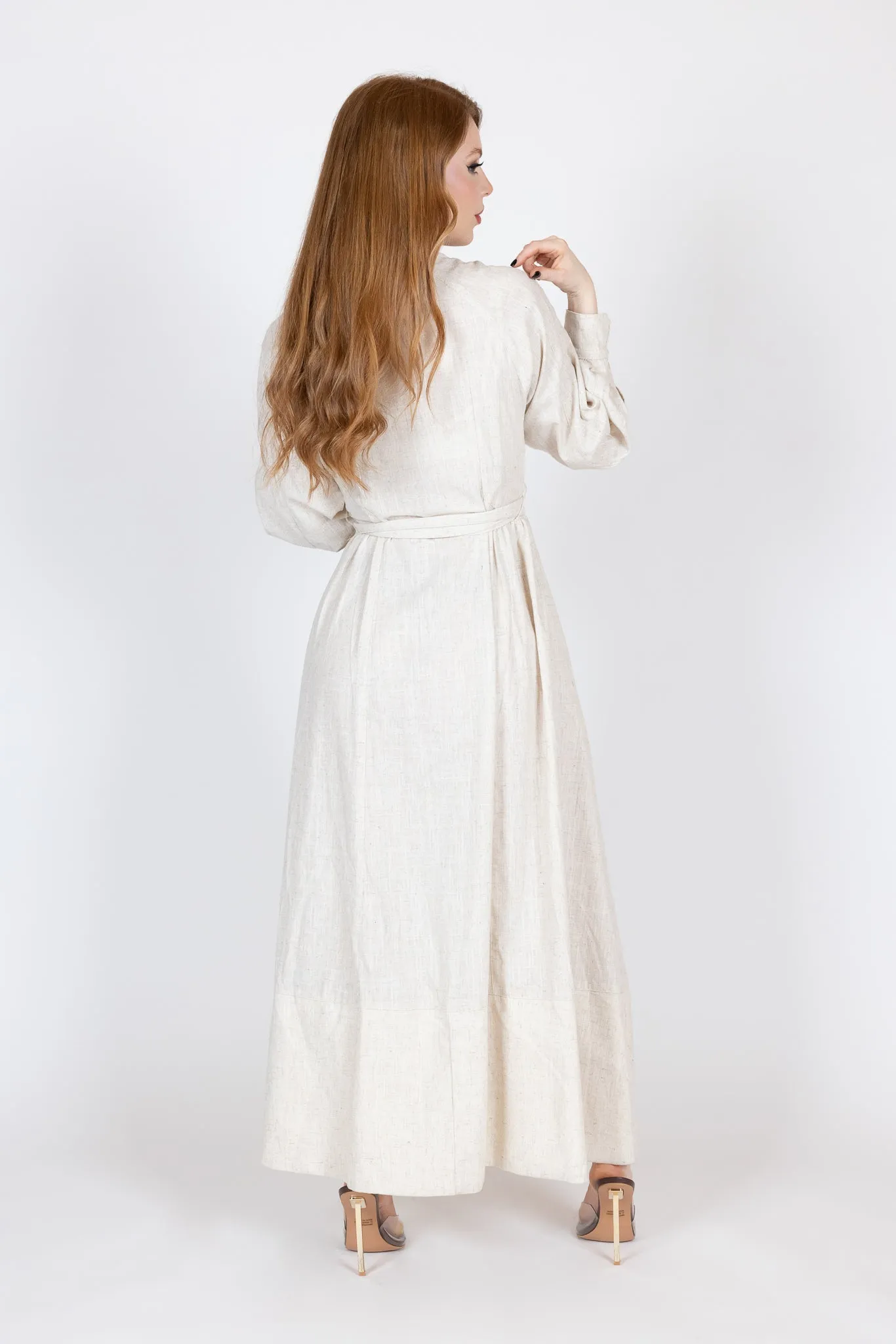 Adella Linen Dress - Light Shades