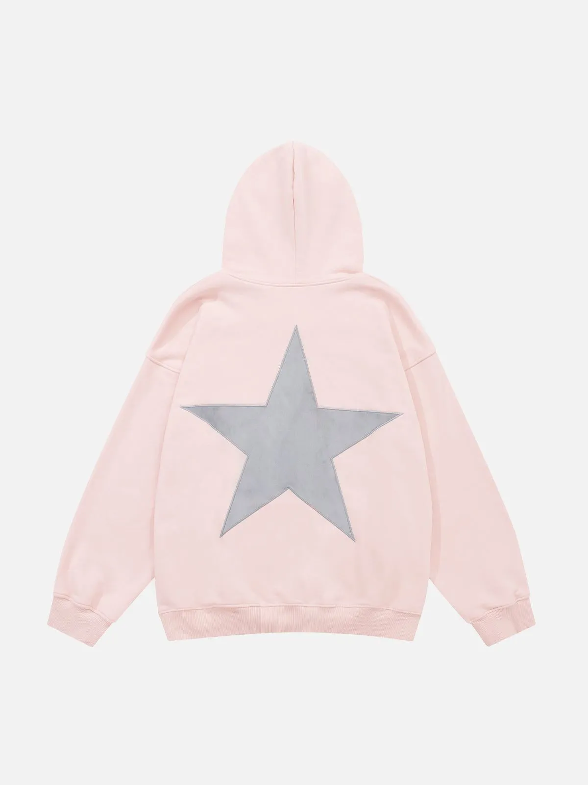 Aelfric Eden Star Print Color Contrast Hoodie