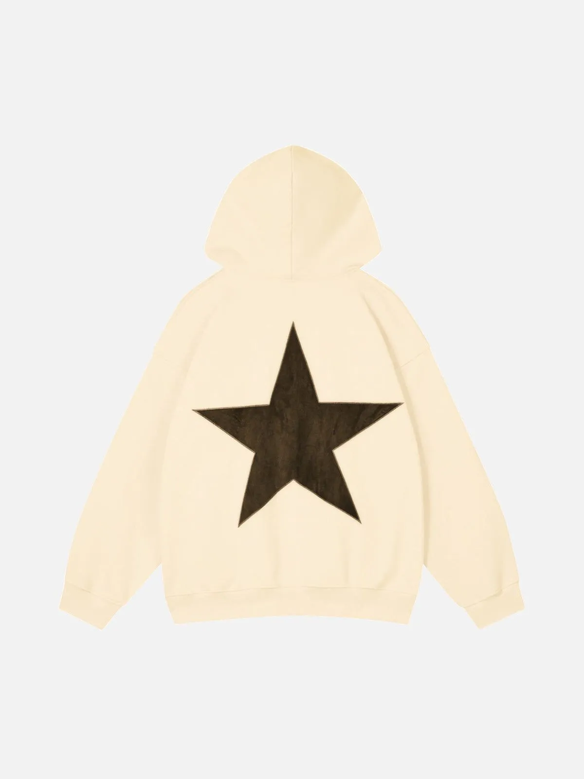 Aelfric Eden Star Print Color Contrast Hoodie