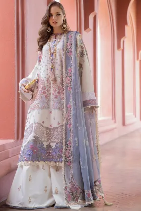 AJR Moksha Alif Luxury Lawn Collection – Noor-e-Jaan