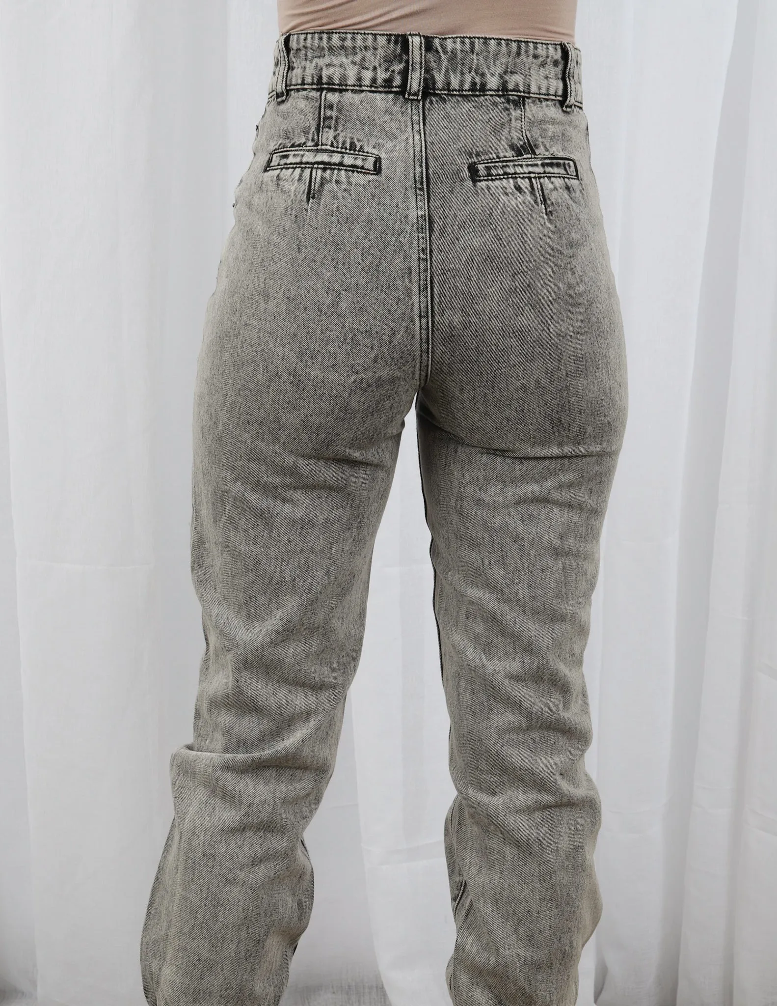 Alana High Waist Hem Jeans