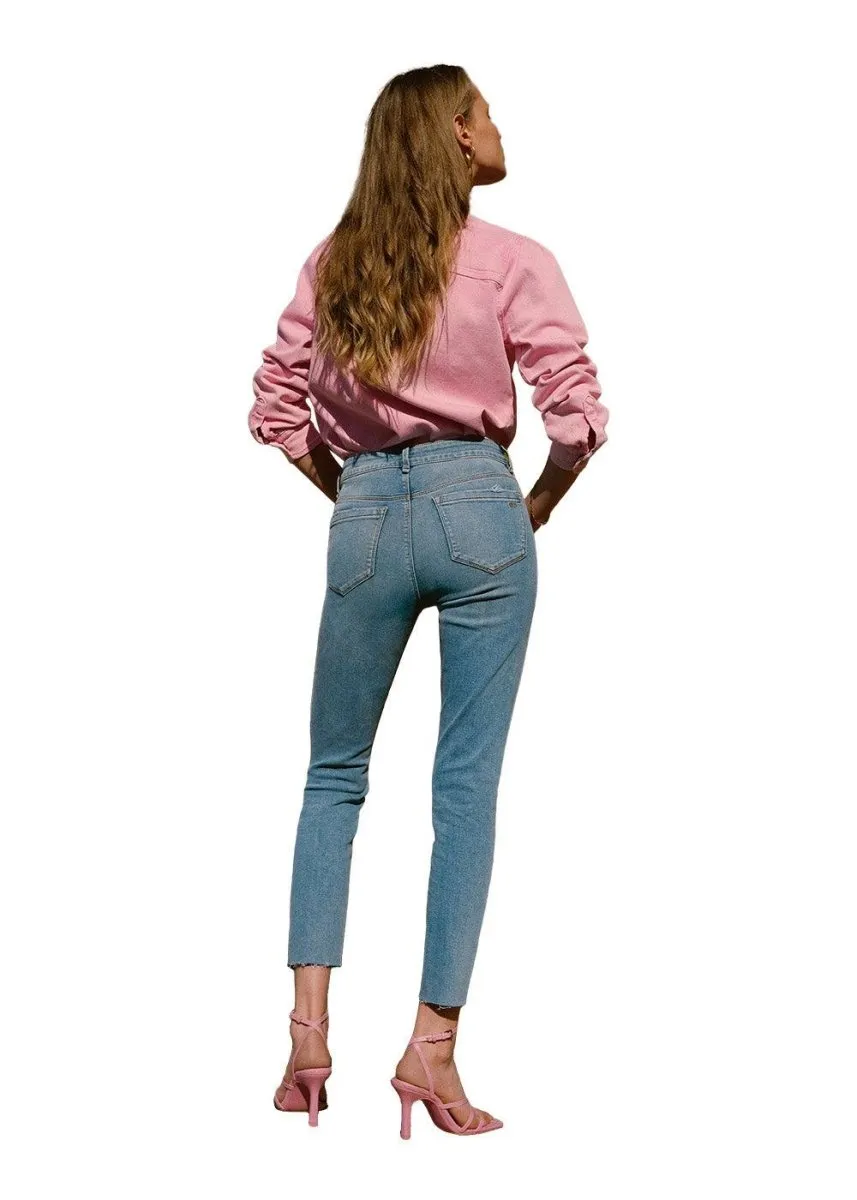 Alexa Jeans Wash Bright Cool - Denim Blue