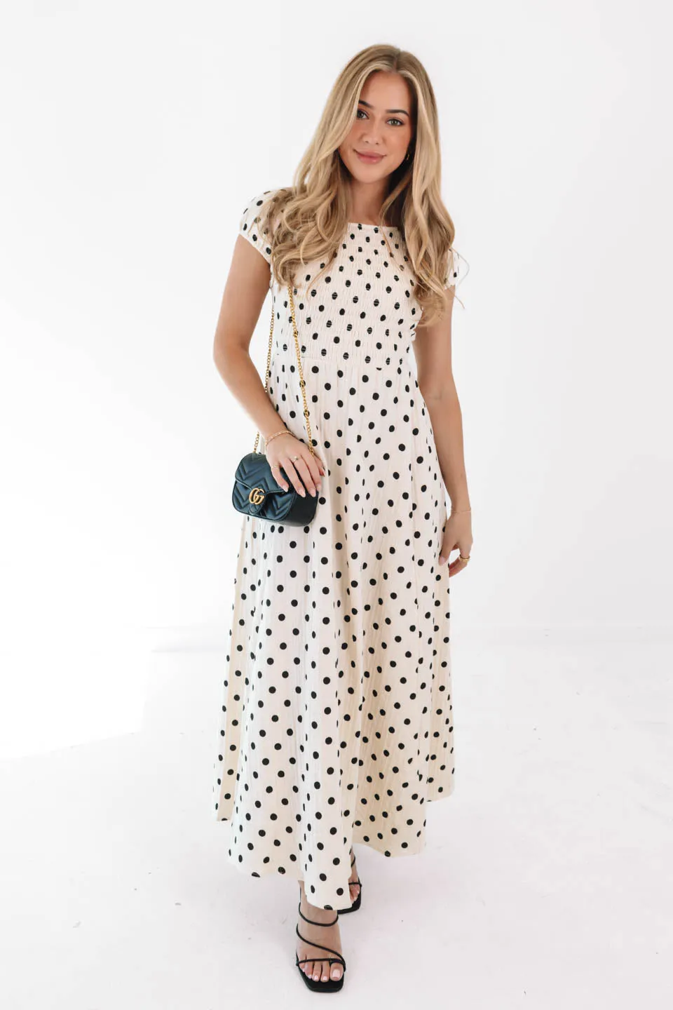 Amazed By You Midi Dress - Cream