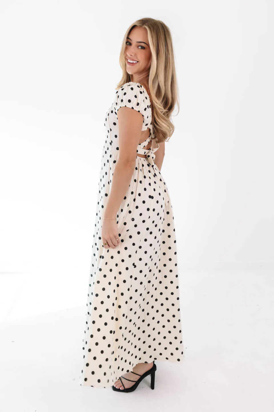 Amazed By You Midi Dress - Cream