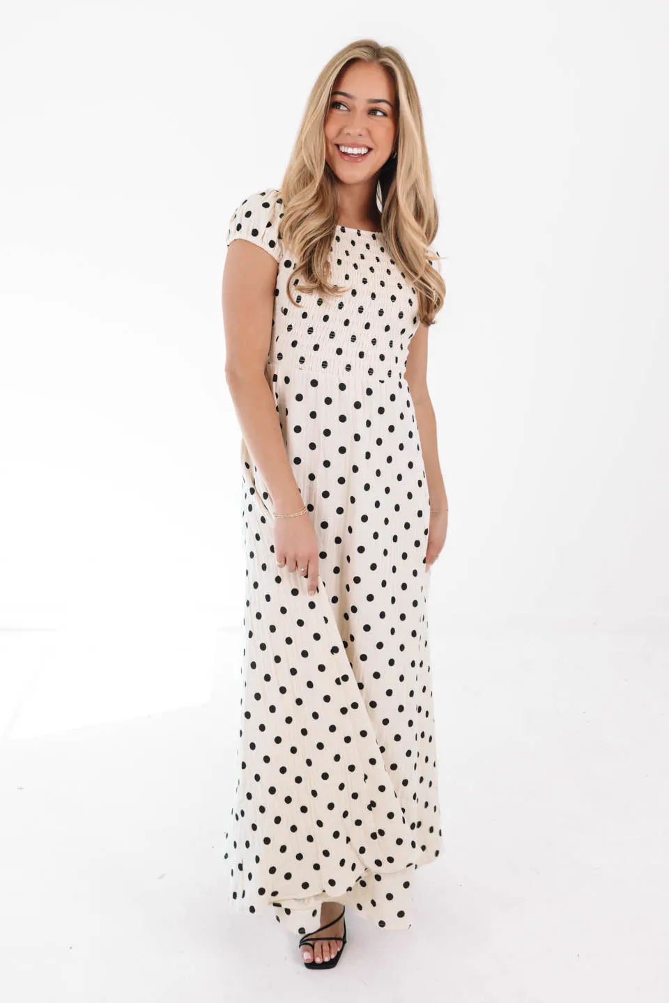 Amazed By You Midi Dress - Cream