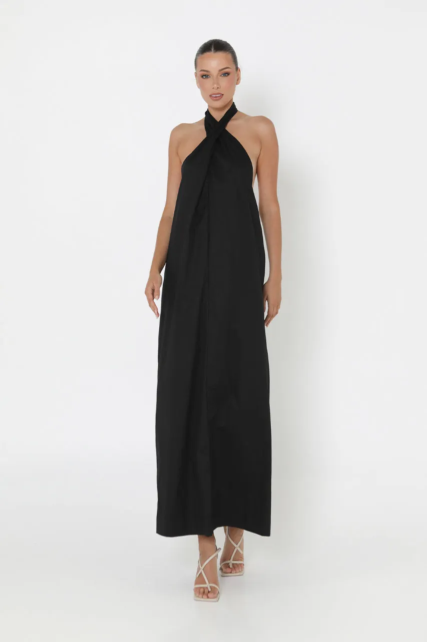 Amber Maxi Dress | Black