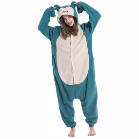 Animal Kigurumi Pajamas Women Onesies For Adults Fleece Men Cartoon One-Piece Pijamas Sleepwear Birthday Cosplay Costume