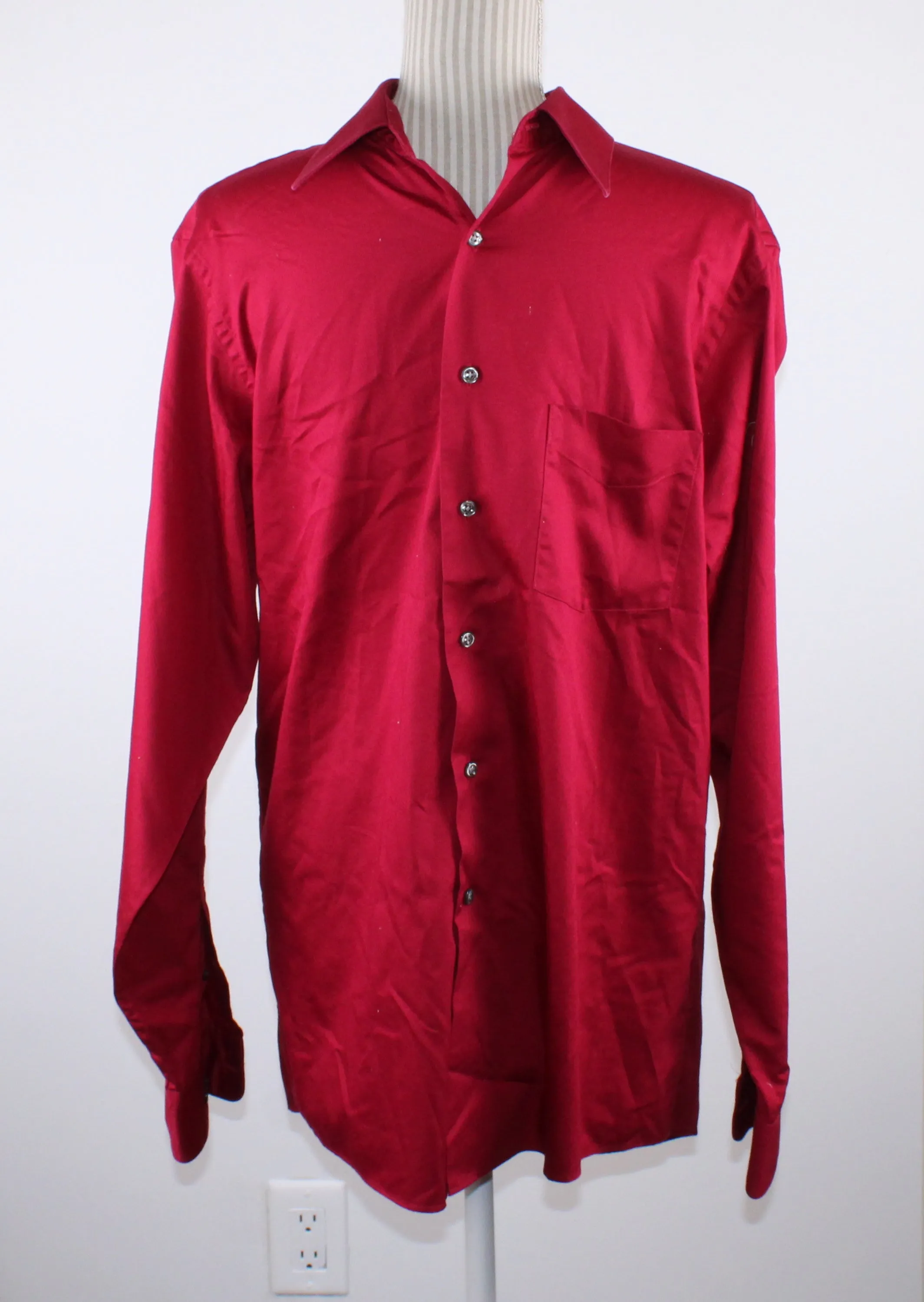 ARROW DRESS SHIRT MENS MEDIUM EUC