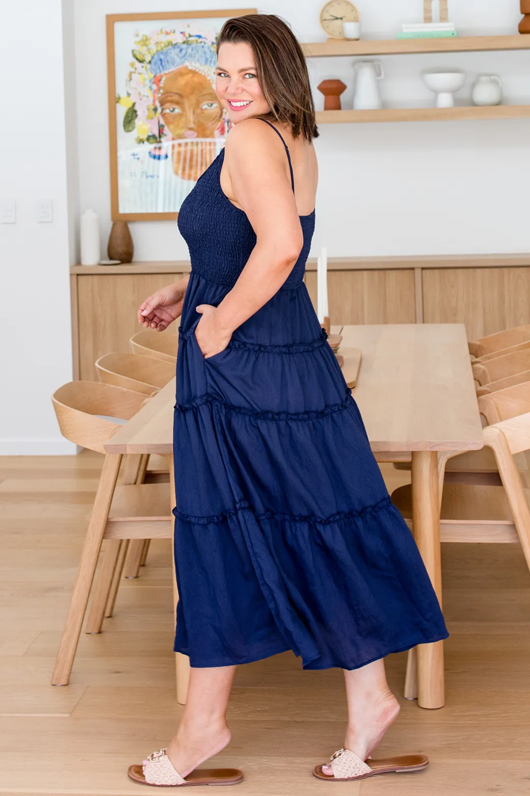 Austen Maxi Dress Navy