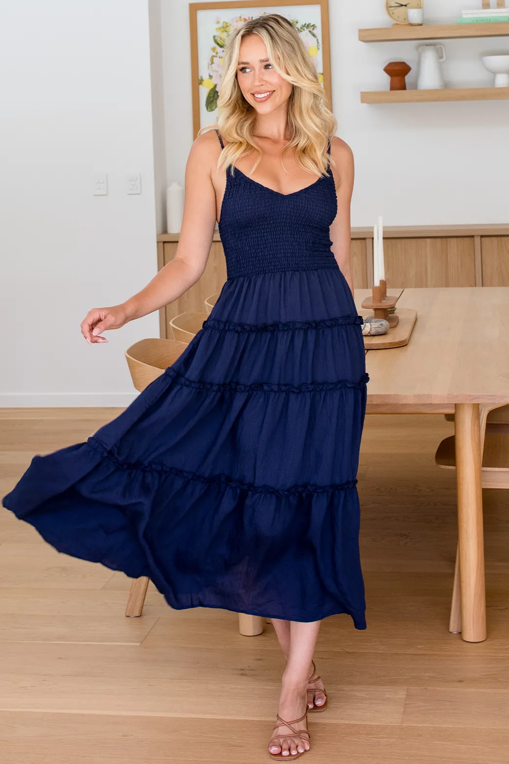 Austen Maxi Dress Navy