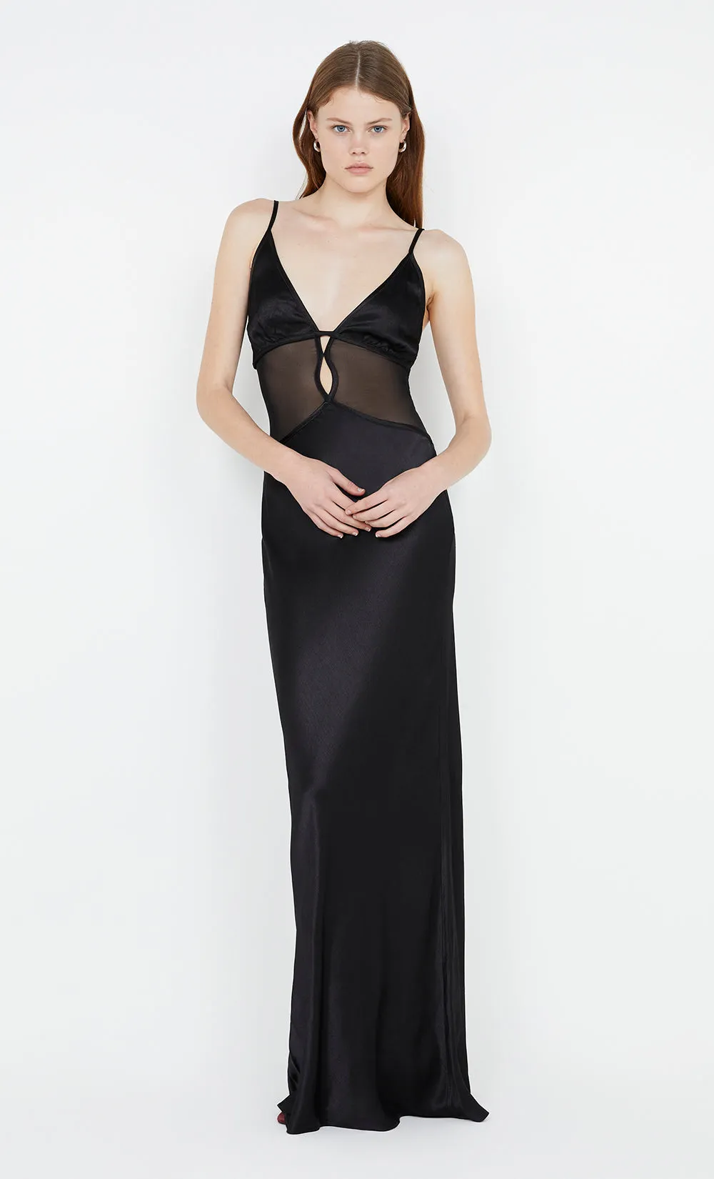 AYALA MAXI DRESS - BLACK