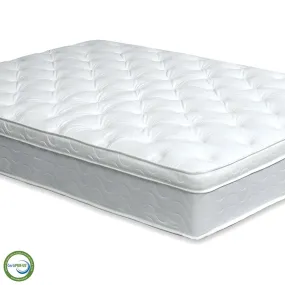 Bird Of Paradise White 11" Euro Pillow Top Mattress, E.King