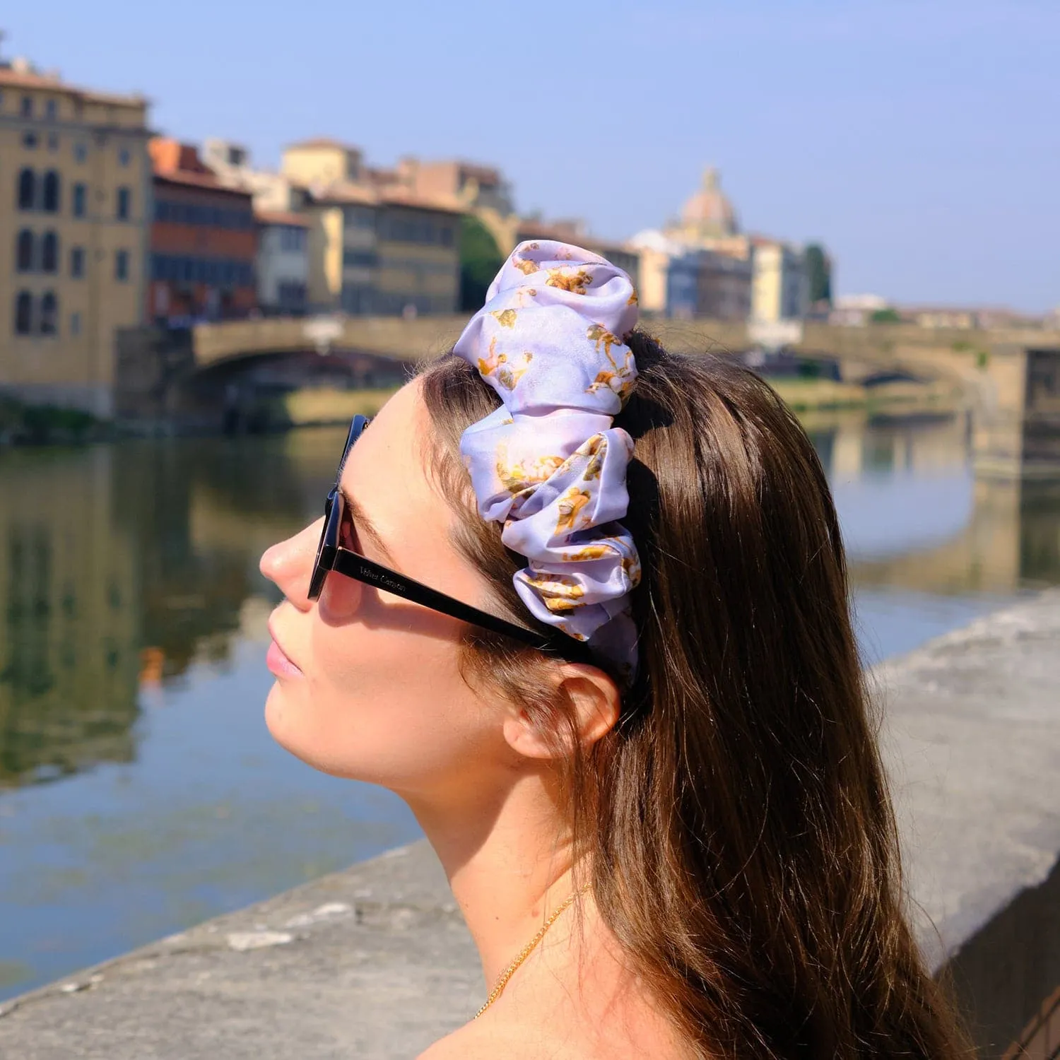 Botticelli's Daydream Ruched Headband