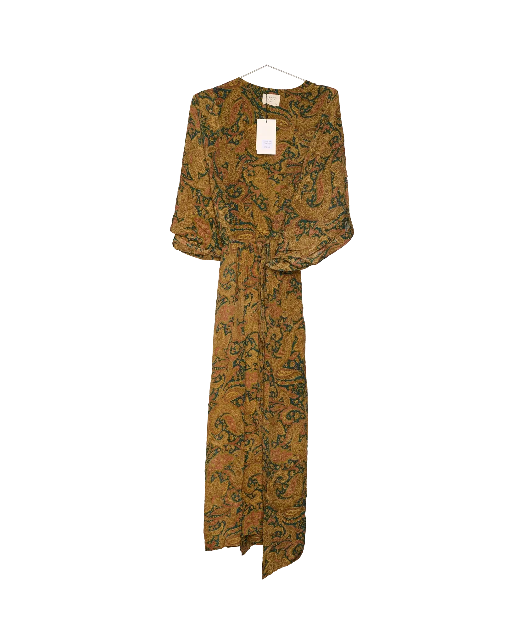 Brenda SILK Wrap Dress - No. 218