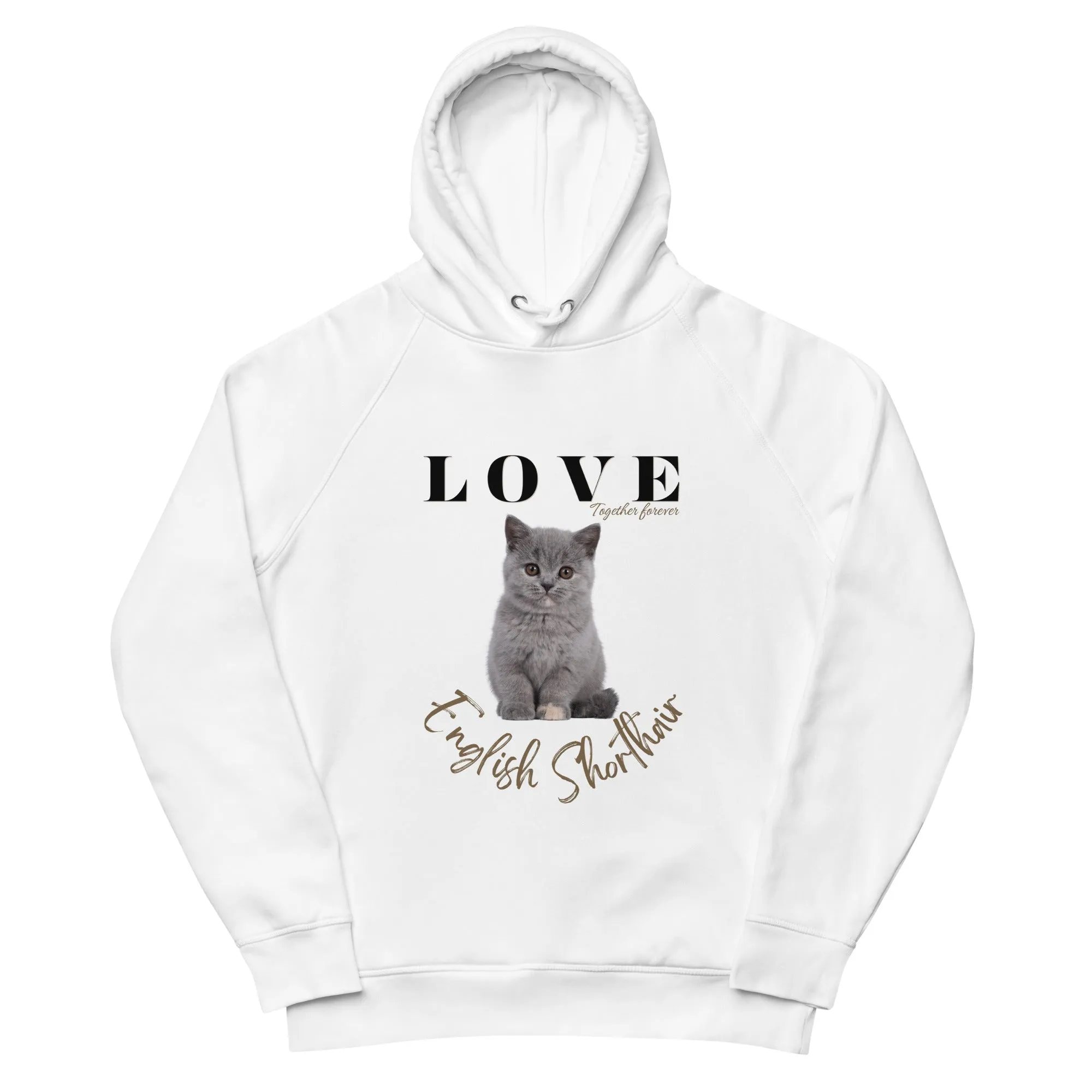 British Shorthair, Unisex pullover hoodie