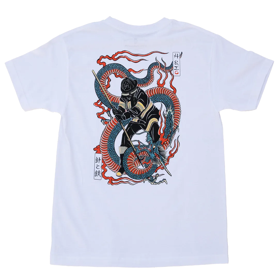 Bushido - The Warrior's Way - White Tee