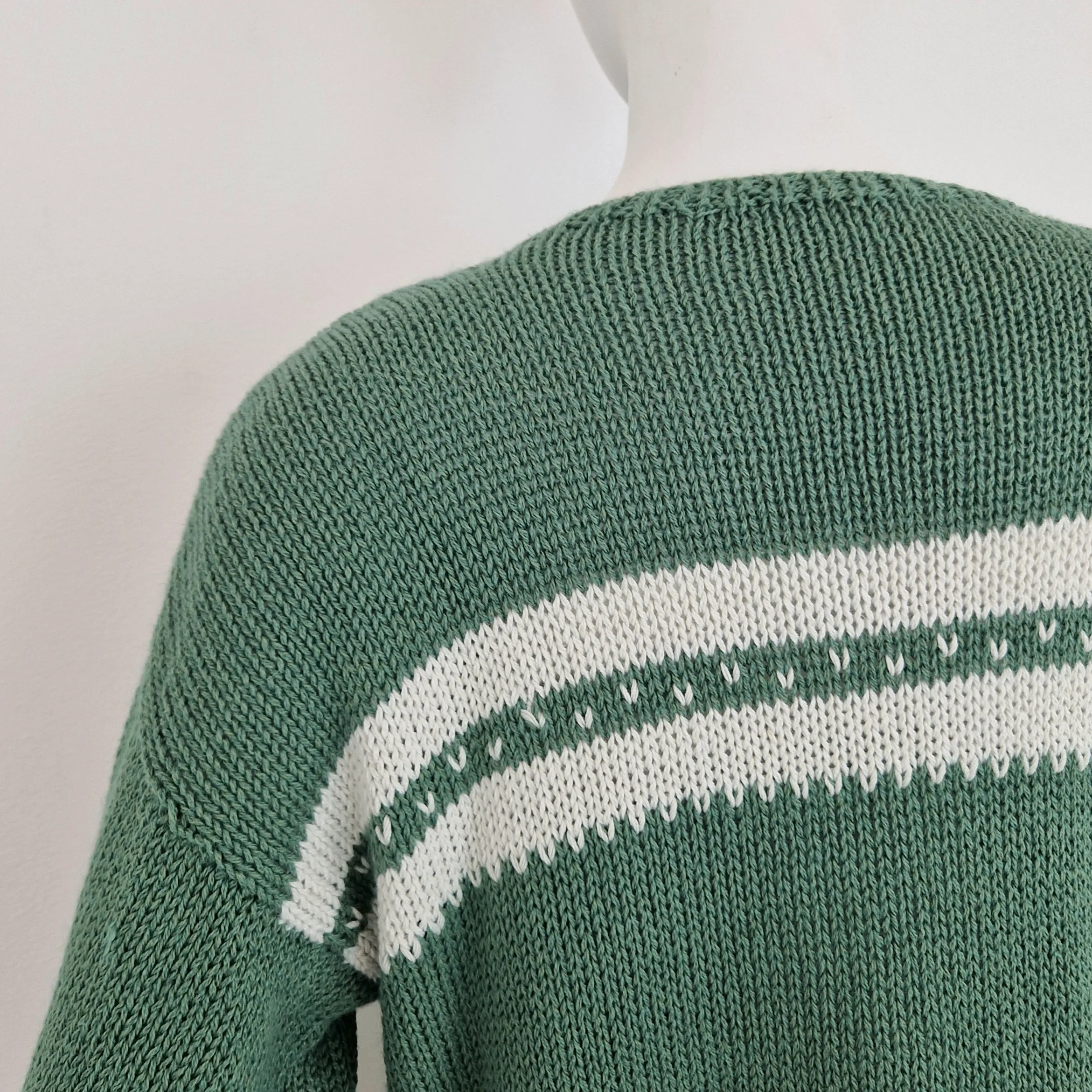 Cardigan verde bamboline