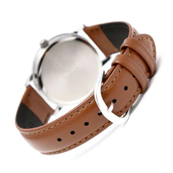 Casio MTP-1095E-7BDF Brown Leather Strap Watch for Men