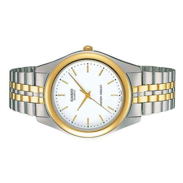 Casio MTP-1129G-7ARDF Two Tone Stainless Steel Strap Watch for Men