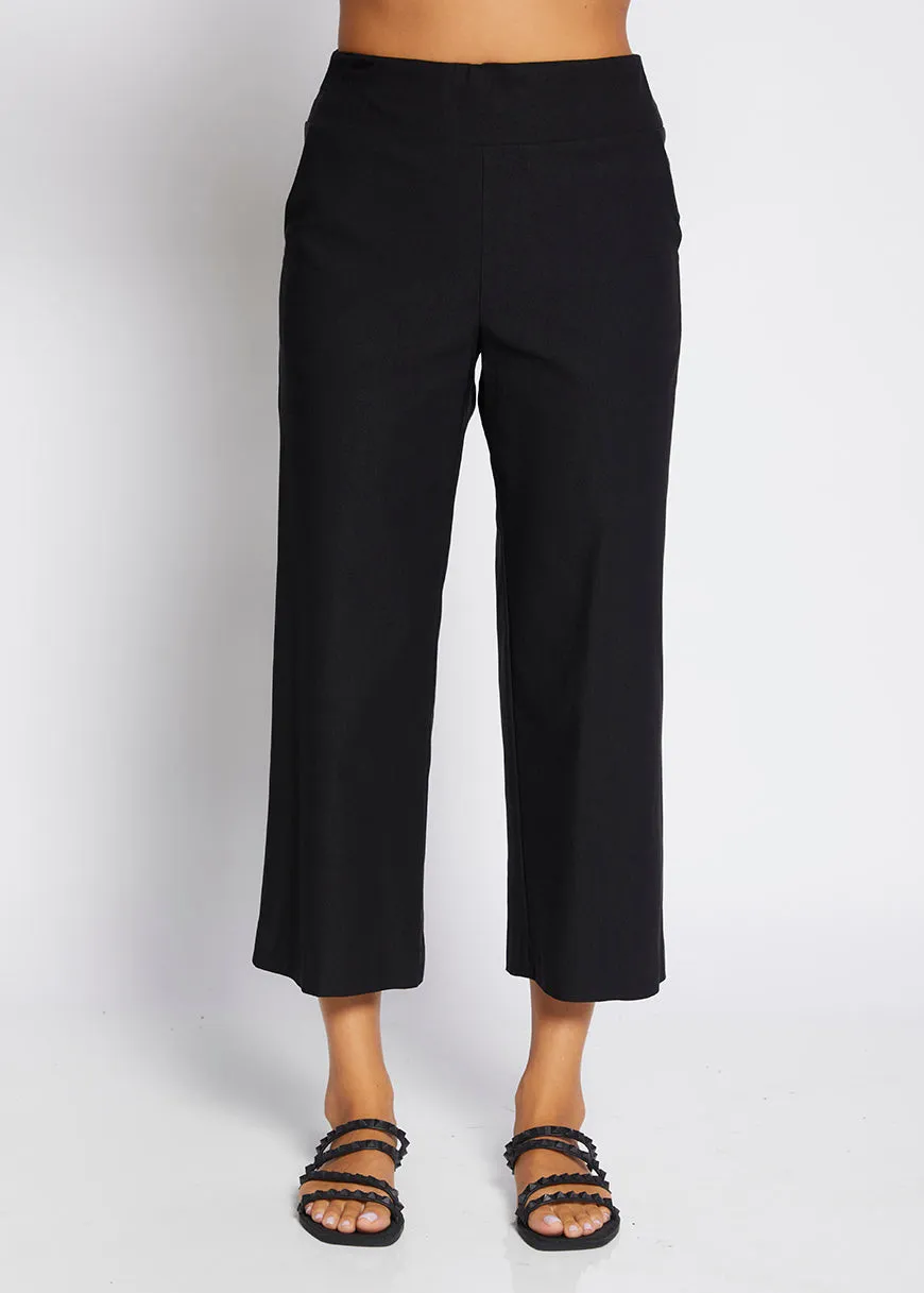 Concert bengaline culottes in Black