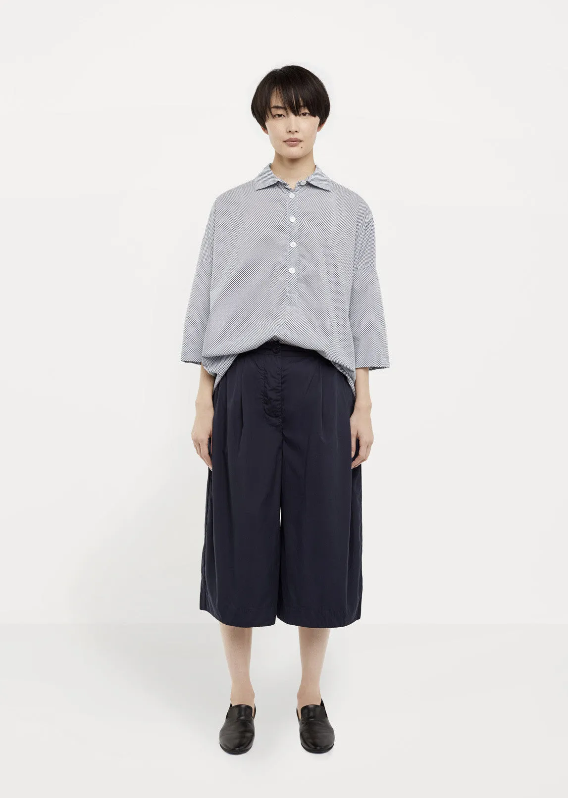 Cotton Poplin Culotte