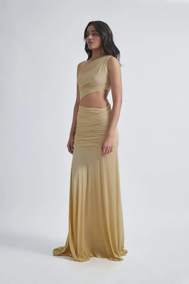 CULT MIA X DEME BY GABRIELLA NARCISA MAXI DRESS