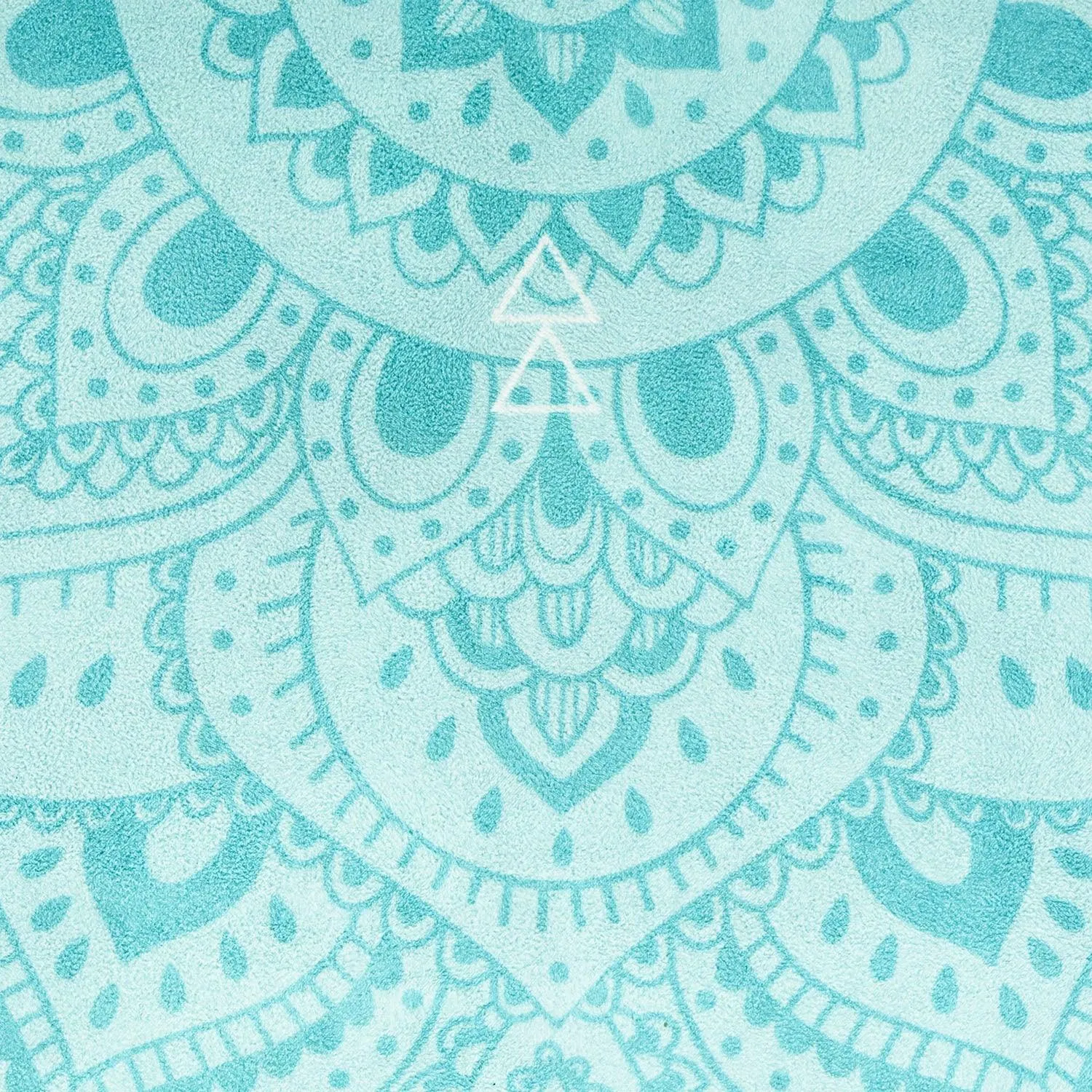 Curve Yoga Mat - 3.5mm - Mandala Turquoise - Large yoga Mat For Tall Yogis