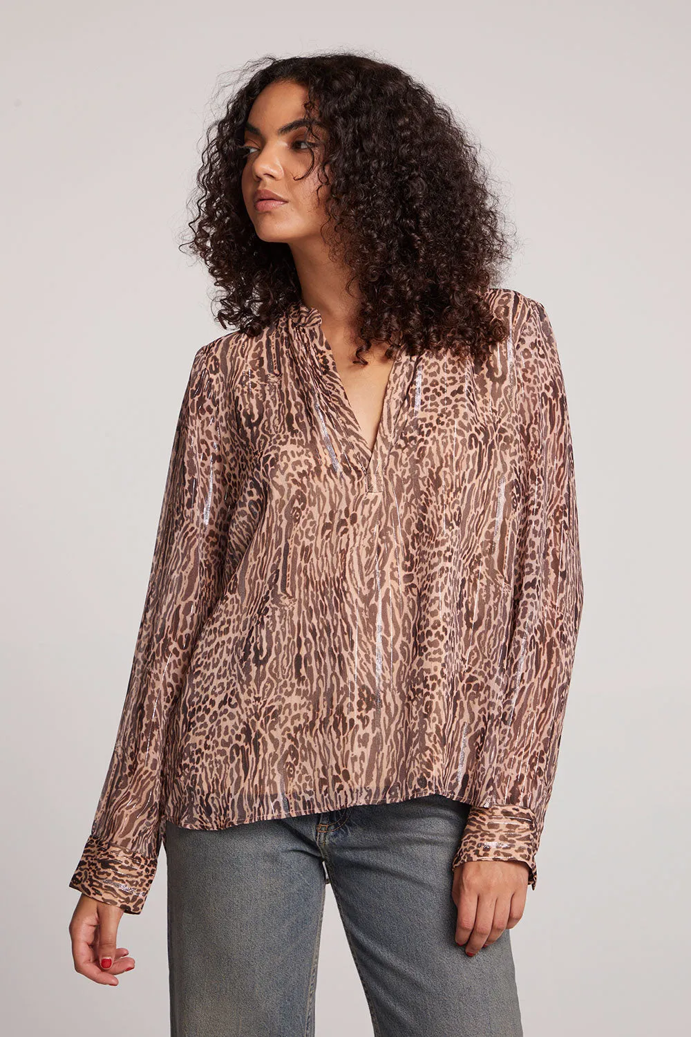 Denver Classic Leopard Blouse