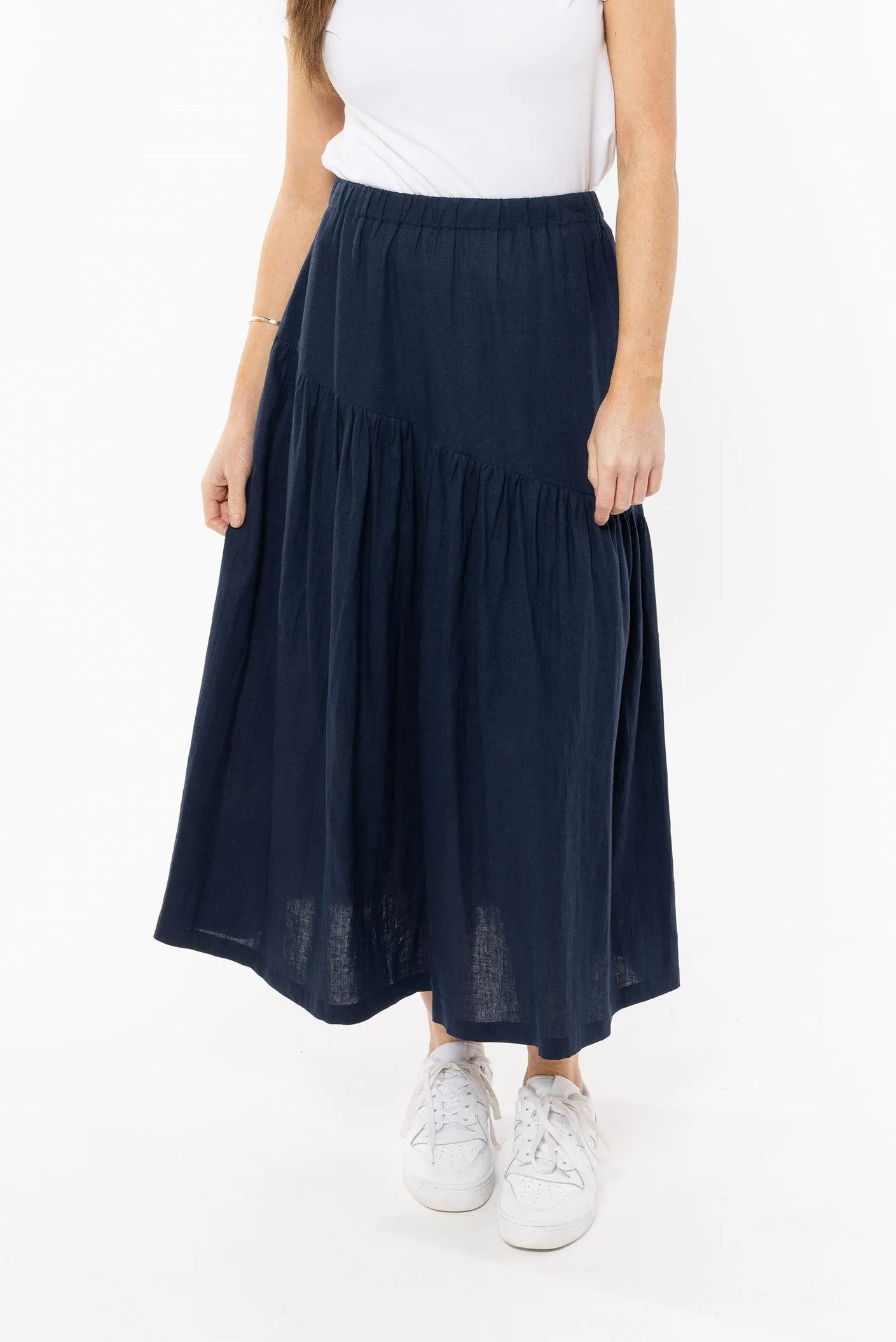 Devine Maxi Skirt - Denim