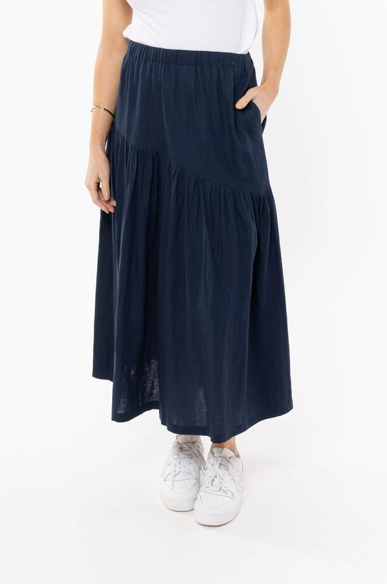 Devine Maxi Skirt - Denim