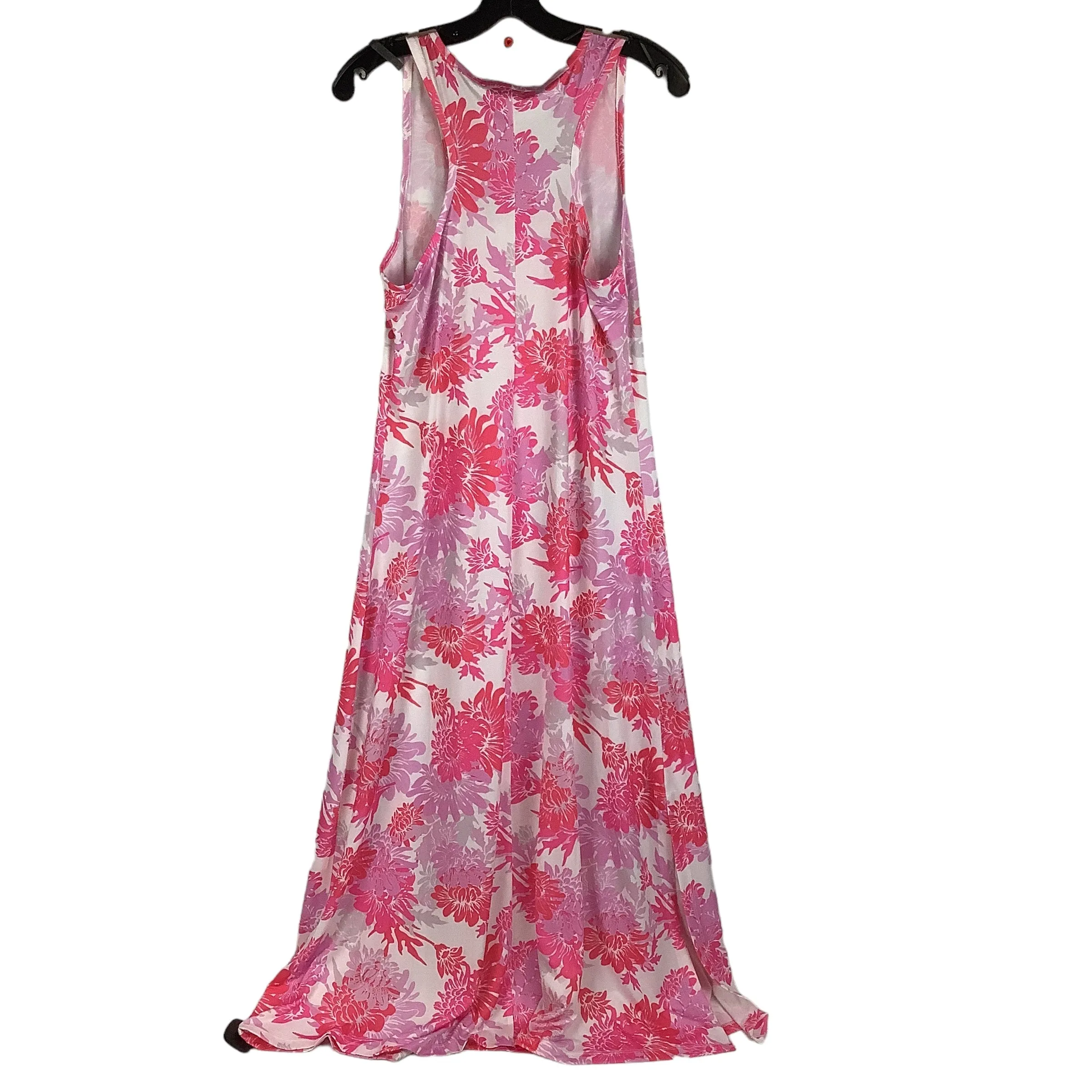 Dress Casual Maxi By Jeanne Pierre In Pink, Size: L