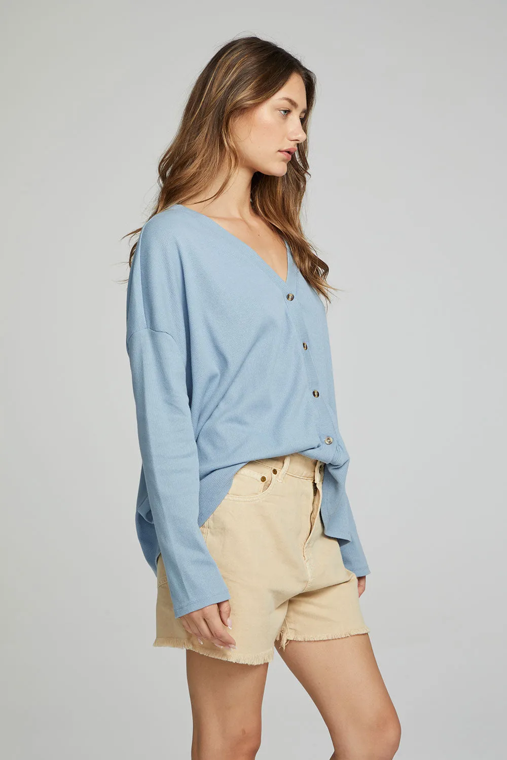 Electric Button Down - Faded Denim