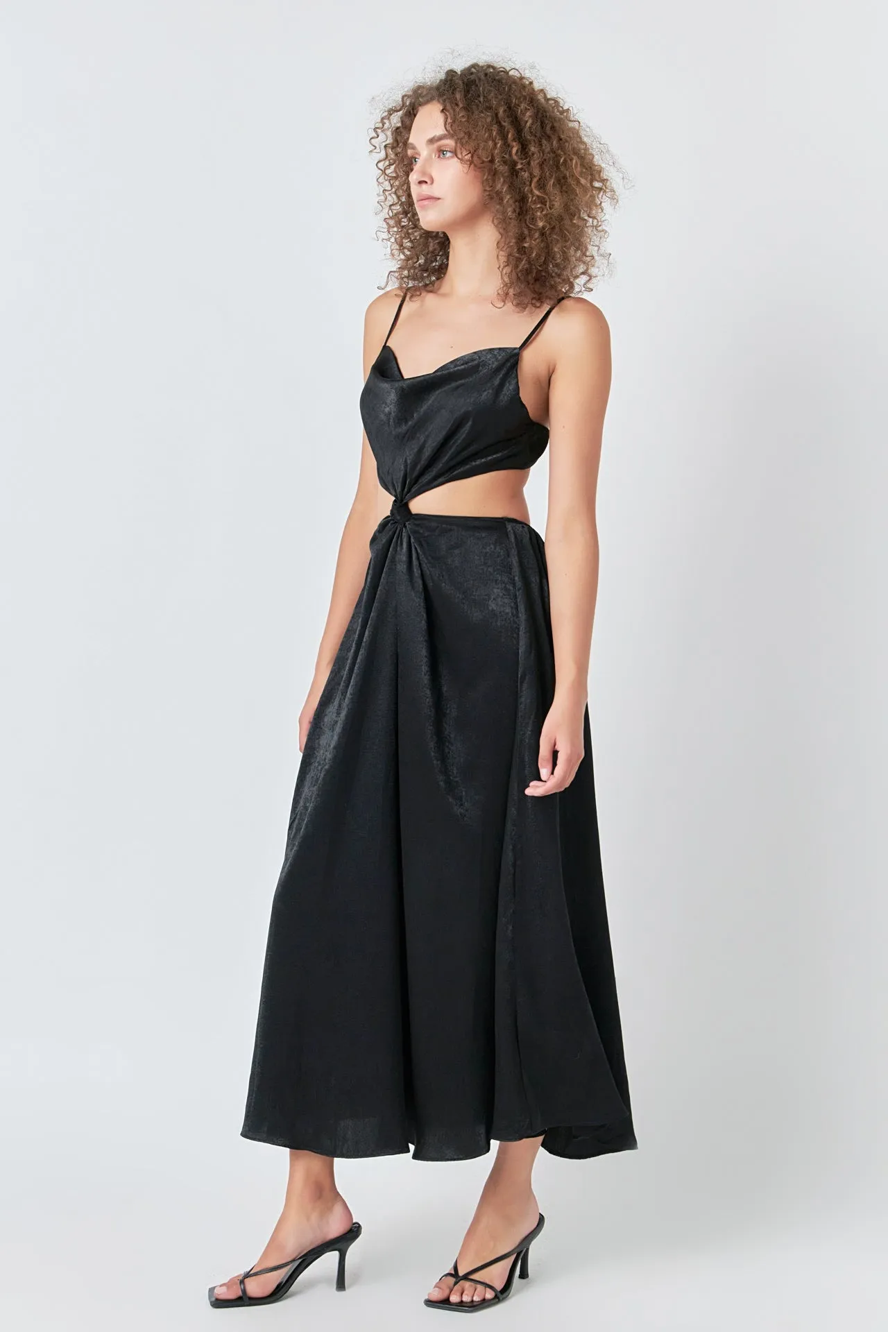 Endless Rose - Front Twist Maxi Dress