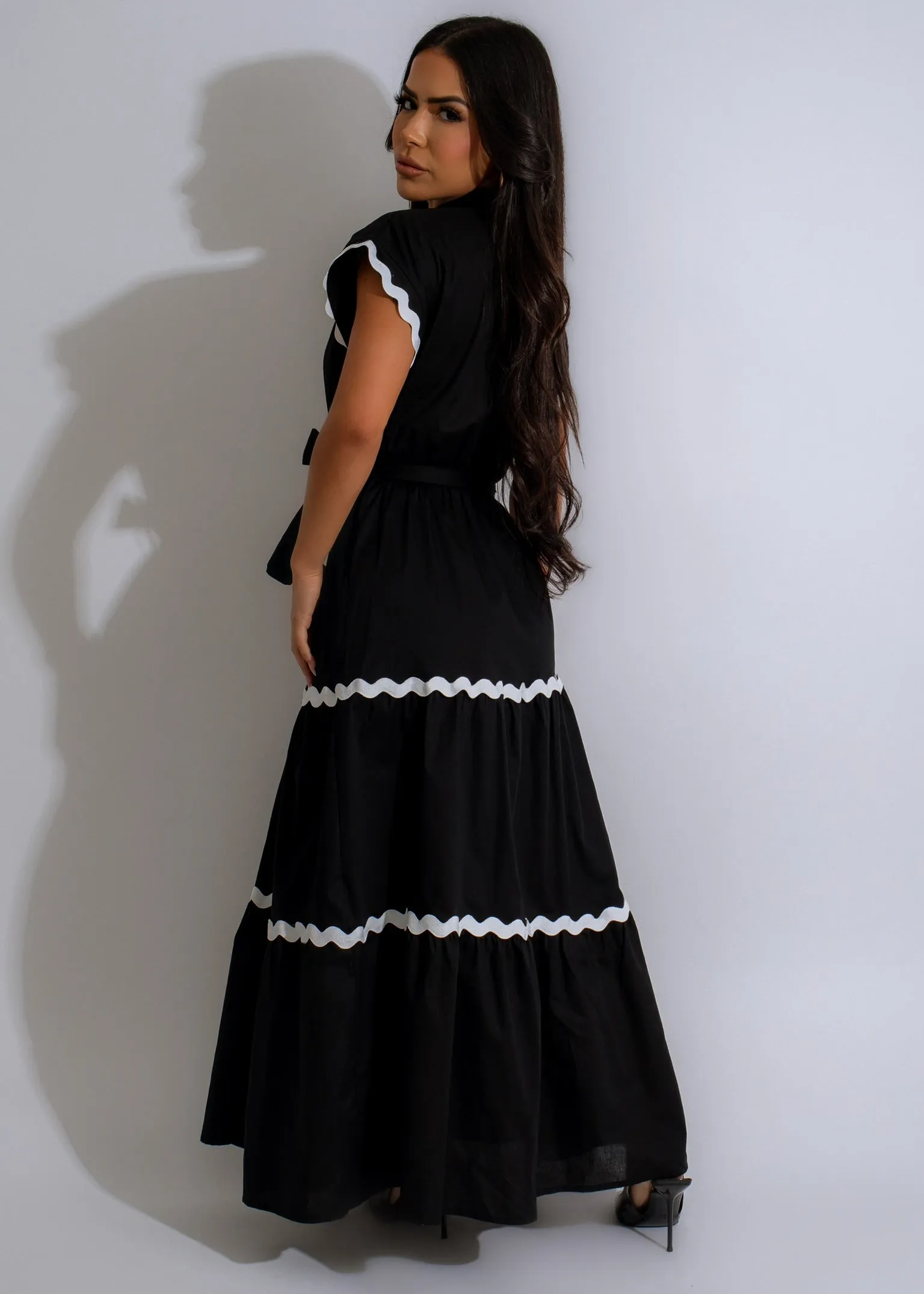 Enjoyable Maxi Dress Black