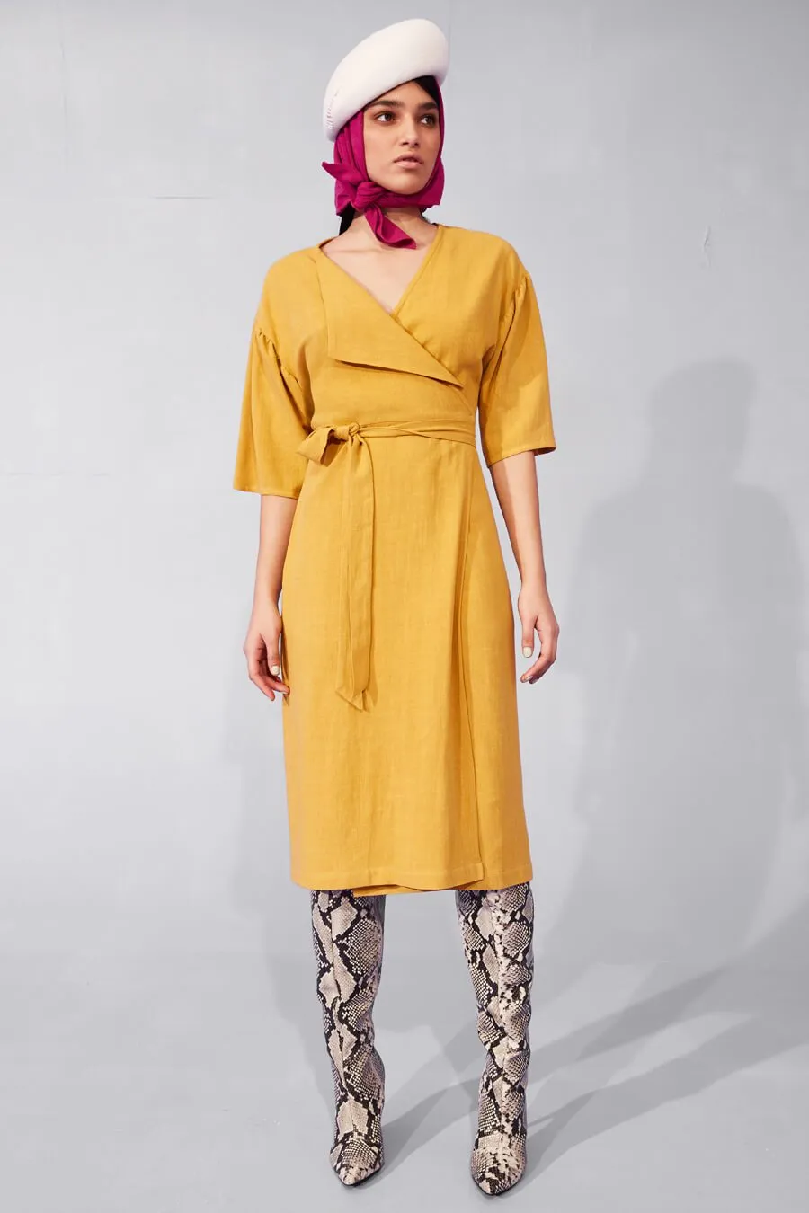 Eve Gravel Silent Circle Dress - Various Colours (Online Exclusive)