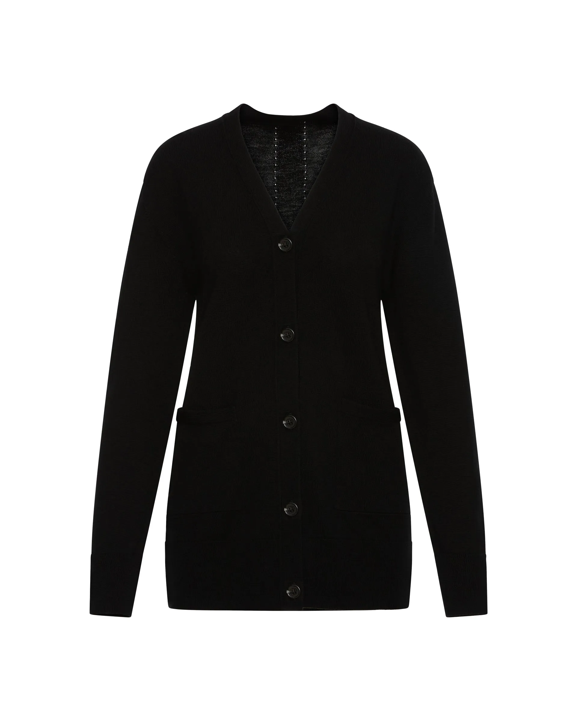 Everyday Cardigan in Merino Wool | Black