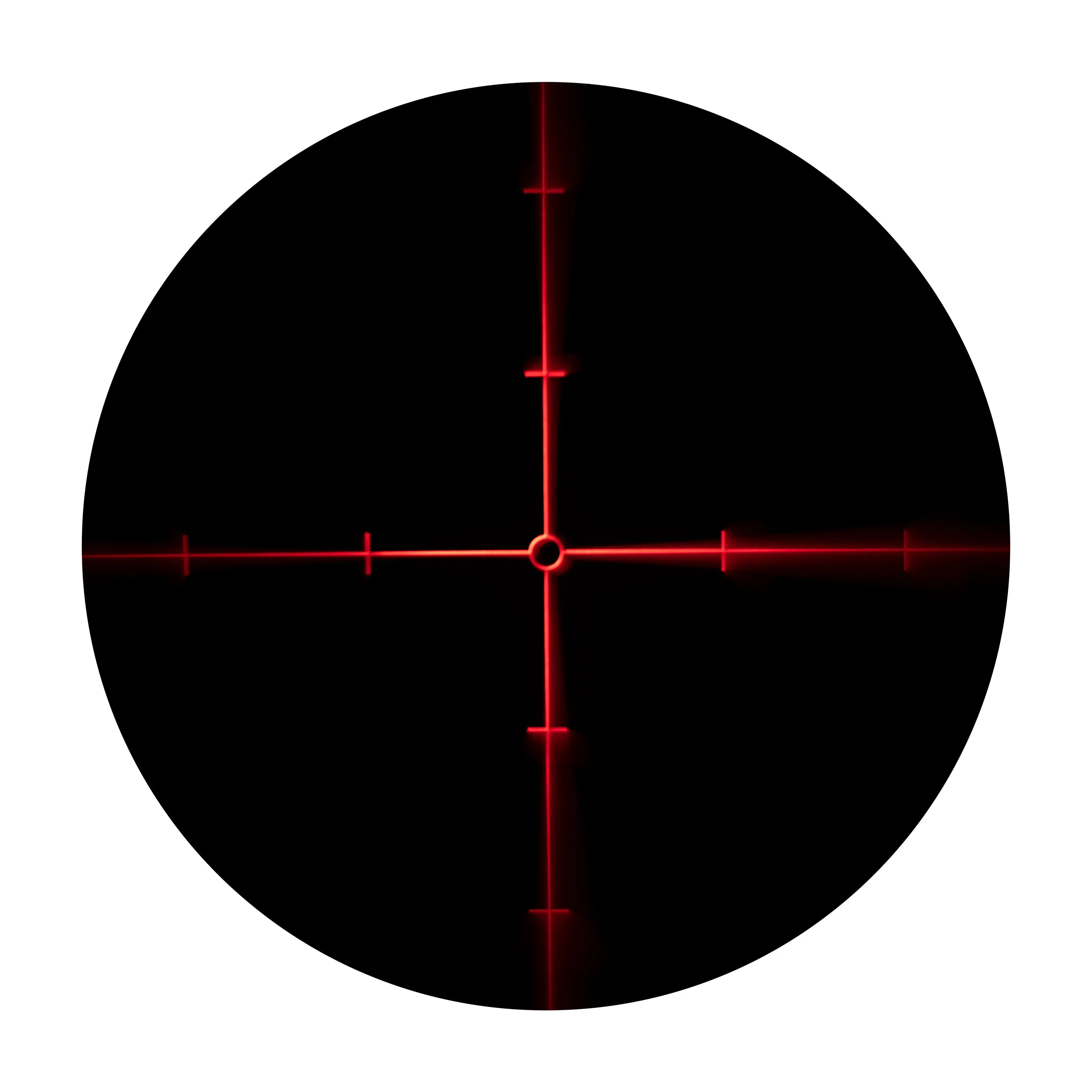 Explore Scientific 8x50 Straight Through Illuminated Viewfinder with Bracket and NEW long battery life Illuminator II