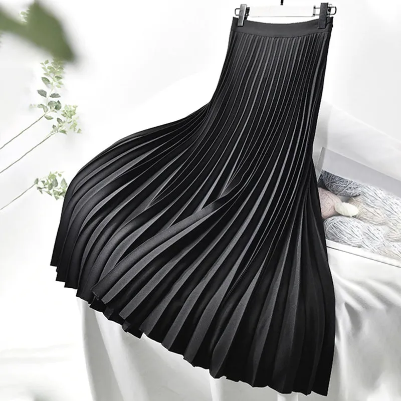 Flattering Elastic Accordion Style Skirts