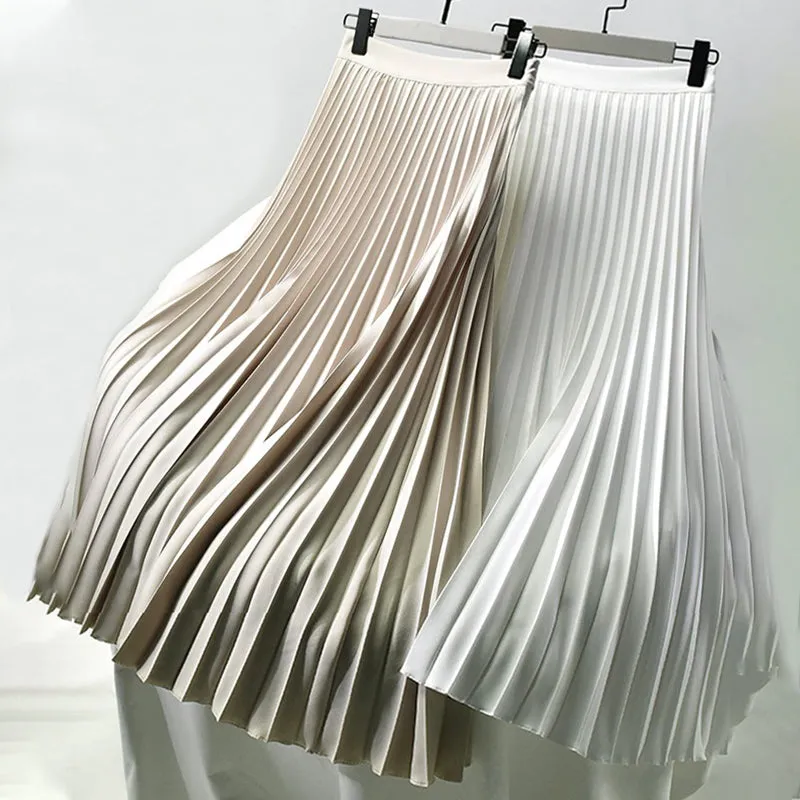 Flattering Elastic Accordion Style Skirts